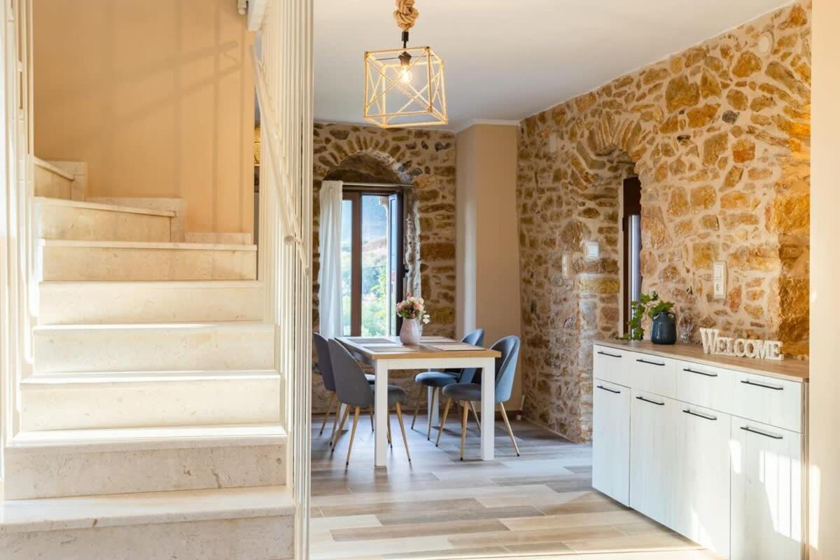 Mantineia Stone Villa-An Ethereal Getaway Megali Mantineia Exterior photo